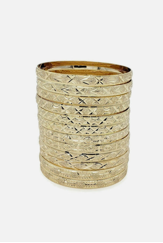 Gold Bangle Bracelet